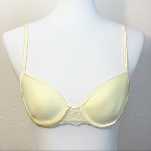 Victoria’s Secret Yellow Demi Bra 34A
